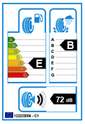 Etiquette standard européen des pneus